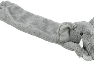 Trixie Be Eco Hangende Olifant Hondenspeelgoed Gerecycled Pluche 50 cm