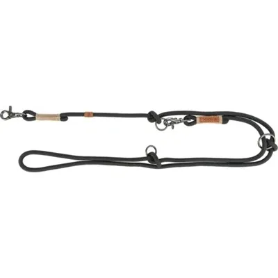 Trixie Be Nordic Hondenriem Verstelbaar 200x1,3 cm - Zwart