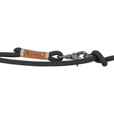 Trixie Be Nordic Hondenriem Verstelbaar 200x1,3 cm - Zwart - Image 2