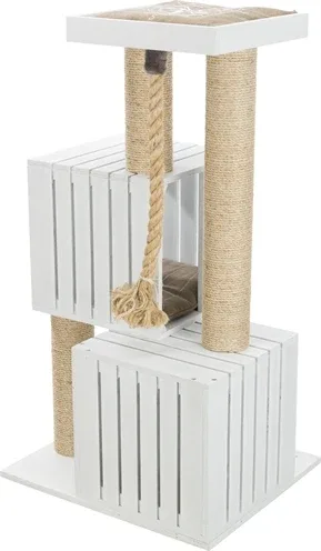 Trixie Be Nordic Krabpaal Skadi 62x52x114 cm - Wit - Image 2