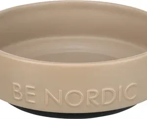 Trixie Be Nordic Voerbak Hond Keramiek Rubber 16 cm - 500 ml