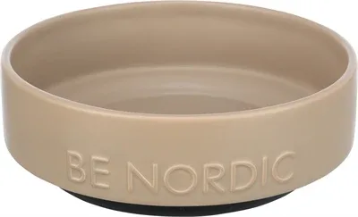 Trixie Be Nordic Voerbak Hond Keramiek Rubber 16 cm - 500 ml