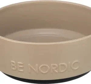 Trixie Be Nordic Voerbak Hond Keramiek Rubber 18 cm - 1,2 liter