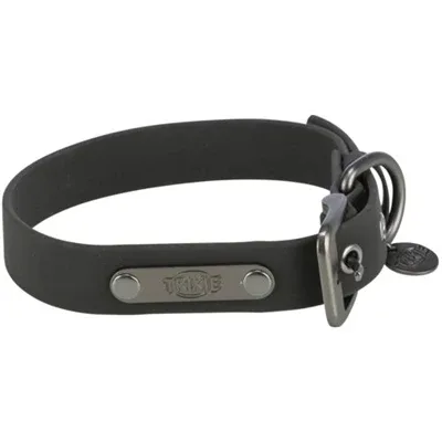 Trixie Citystyle Halsband Hond Pvc 40x47x2,5 cm - Zwart - Image 2