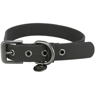 Trixie Citystyle Halsband Hond Pvc 45x52x2,5 cm - Zwart