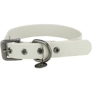 Trixie Citystyle Halsband Hond Pvc Lichtgrijs 30x37x2 cm