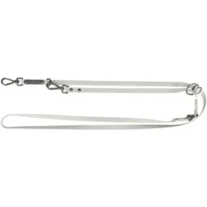 Trixie Citystyle Hondenriem Verstelbaar Pvc Lichtgrijs 200x1,3 cm