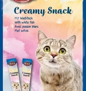 Trixie Creamy Snack Witvis 6 St - 14 gr