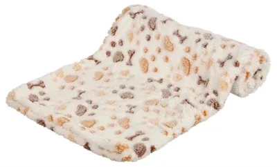Trixie Deken Lingo Softfleece 100x75x2 cm 2 St - Wit