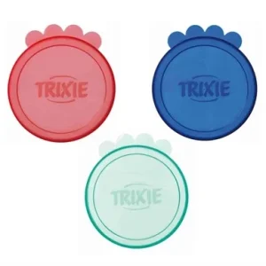 Trixie Deksel voor Blik Kunststof 3 St 7,6 cm - Assorti