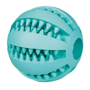 Trixie Denta Fun Bal Rubber Muntsmaak 5cm 4st