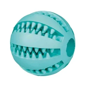 Trixie Denta Fun Bal Rubber Muntsmaak 6cm 3st
