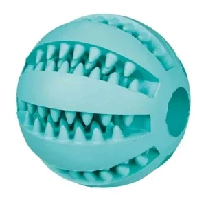 Trixie Denta Fun Bal Rubber Muntsmaak 7cm 3st