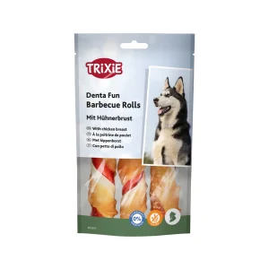 Trixie Denta Fun Barbecue Chicken Chewing Rolls