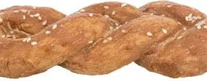 Trixie Denta Fun Chicken Bread Gevlochten 15 cm 50 St - 75 gr