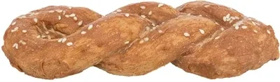 Trixie Denta Fun Chicken Bread Gevlochten 15 cm 50 St - 75 gr