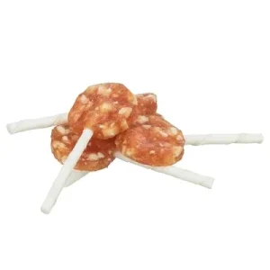 Trixie Denta Fun Chicken Cheese Lolly 10 cm 50 St - 20 gr