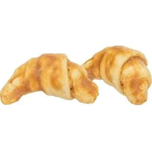Trixie Denta Fun Croissants van Collageen met Kip 2 St - 80 gr