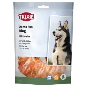 Trixie Denta Fun Kauwring Kip 10 cm