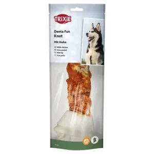 Trixie Denta Fun Knotted Chicken Chewing Bone 25 cm - 220 gr