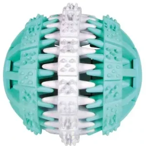 Trixie Denta Fun Natuurrubber Bal met Muntsmaak 7x7x7 cm 3 St