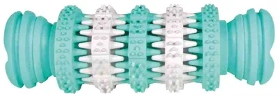 Trixie Denta Fun Natuurrubber Bot met Muntsmaak 11 cm 3 St