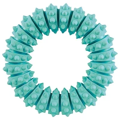 Trixie Denta Fun Natuurrubber Ring met Muntsmaak 12x12x12 cm 3 St