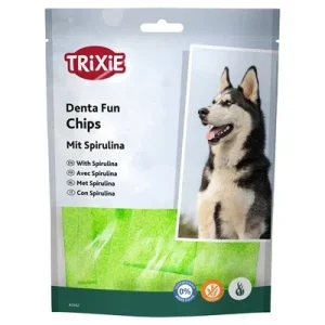 Trixie Denta Fun Spirulina Chewing Chips - 100 gr
