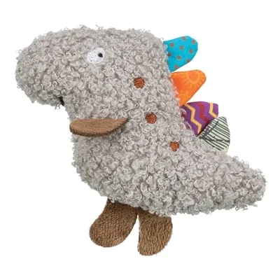 Trixie Dino Pluche met Kattenkruid Catnip - Grijs