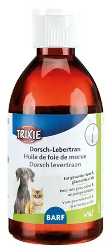 Trixie Dorslevertraan Hond / Kat 250 Ml 4 St