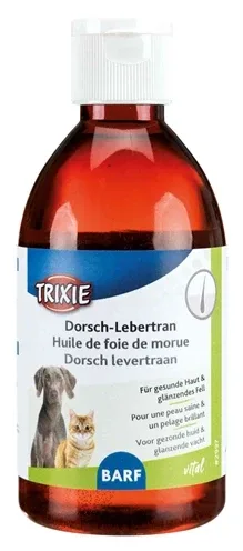 Trixie Dorslevertraan Hond Kat 4 St - 250 ml