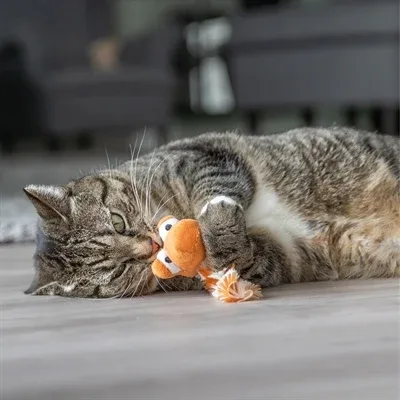 Trixie Draak met Catnip Pluche - Assorti - Image 2