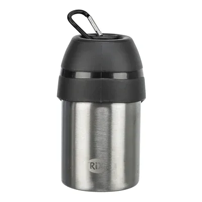 Trixie Drinkfles Rvs met Plastic Drinkbakje 3st - 300 ml