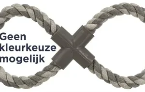 Trixie Dubbel Trekspeeltje 8 Vormig Flostouw 35 cm 3 St - Assorti