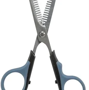Trixie Effileerschaar Dubbelzijdig Kunststof Rvs 16 cm 3 St