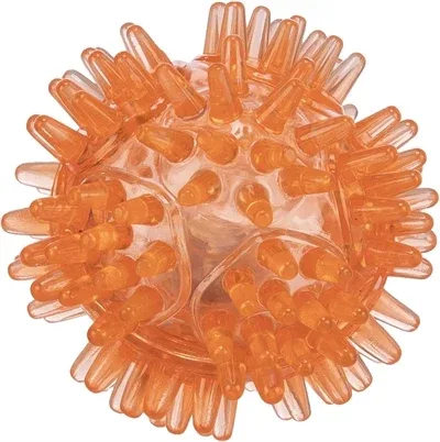 Trixie Egelbal Drijvend Tpr Knipperlicht 5x5x5cm 3st - Oranje