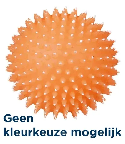 Trixie Egelbal Fluoriserend Vinyl met Geluid 10x10x10 cm 3 St - Assorti