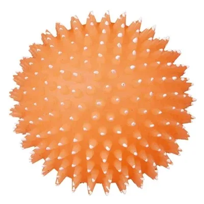 Trixie Egelbal Fluoriserend Vinyl met Geluid 10x10x10 cm 3 St - Assorti - Image 2