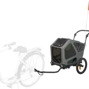 Trixie Fietskar Grijs / Salie 62X80-130X92 cm