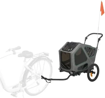 Trixie Fietskar Salie 62x80 130x92 cm - 25 kg