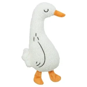 TRIXIE GANS PLUCHE WIT 28 CM