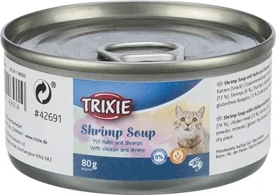 Trixie Garnalen Soep Kip Garnalen Glutenvrij - 80 gr