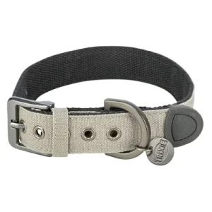 Trixie Halsband Hond Citystyle Extra Breed Katoen Lichtgrijs 35x42x2,5 cm