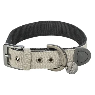 Trixie Halsband Hond Citystyle Extra Breed Katoen Lichtgrijs 50x57x3,5 cm