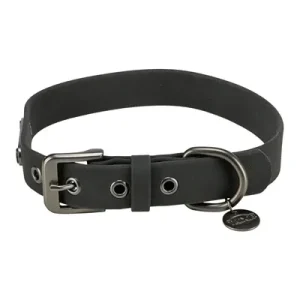 Trixie Halsband Hond Citystyle Pvc 25x32x2 cm - Zwart