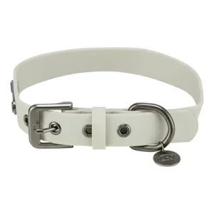 Trixie Halsband Hond Citystyle Pvc Lichtgrijs 25x32x2 cm