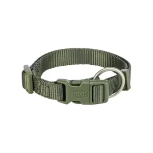 Trixie Halsband Hond Premium 40x65x2,5 cm - Olijfgroen