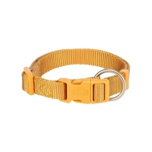 Trixie Halsband Hond Premium Curry 15x25x1 cm - Geel