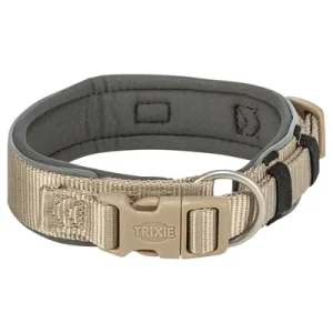 Trixie Halsband Hond Premium Extra Breed Grafiet 33x42x3,5 cm - Zand