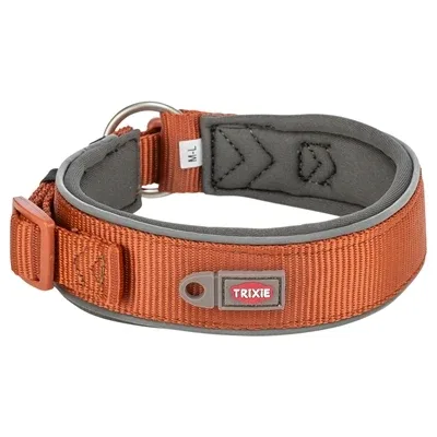 Trixie Halsband Hond Premium Extra Breed Roest Grafiet 53x62x5 cm - Grijs - Image 2